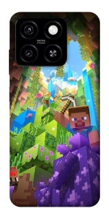 Чехол на ZTE Blade A55 4G Minecraft forever фото 1 из 1