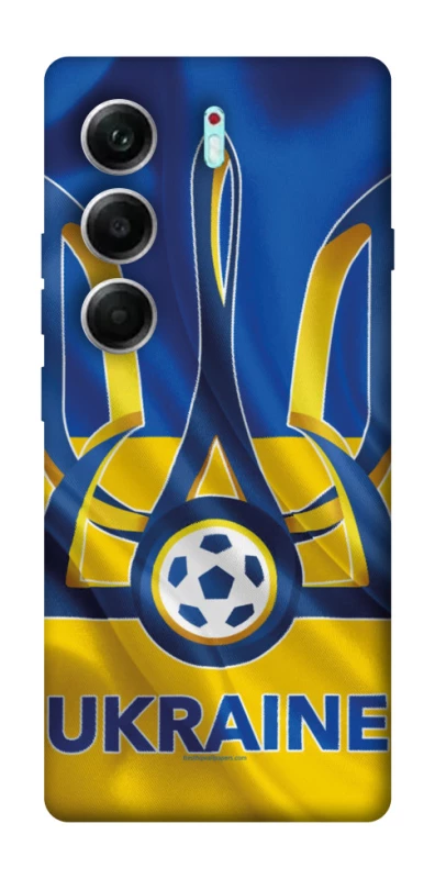 Чехол на Tecno Camon 40 Pro Футбольный Герб v3 фото 1 из 1