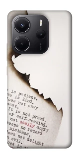 Чехол на Xiaomi Redmi Note 14 5G Стихи фото 1 из 1
