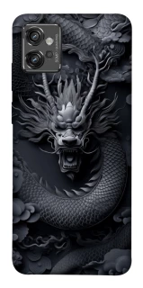 Чехол на Motorola Moto G32 black dragon фото 1 из 1