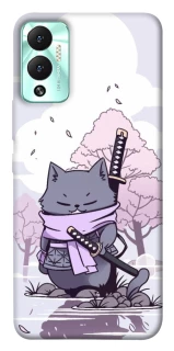 Чохол на Infinix Hot 12 Play Samurai cat фото 1 з 1