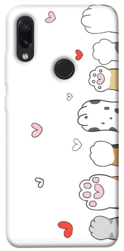 Чехол на Xiaomi Redmi Note 7 / Note 7 Pro / Note 7s Paws фото 1 из 1