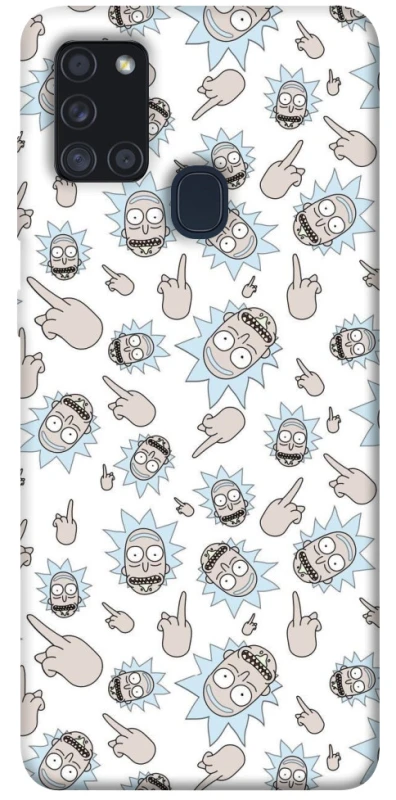 Чохол на Samsung Galaxy A21s Rick and Morty style фото 1 з 1