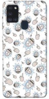 Чохол на Samsung Galaxy A21s Rick and Morty style фото 1 з 1