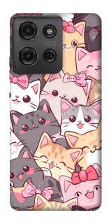 Чохол на Motorola Moto G75 Cute Cat фото 1 з 1