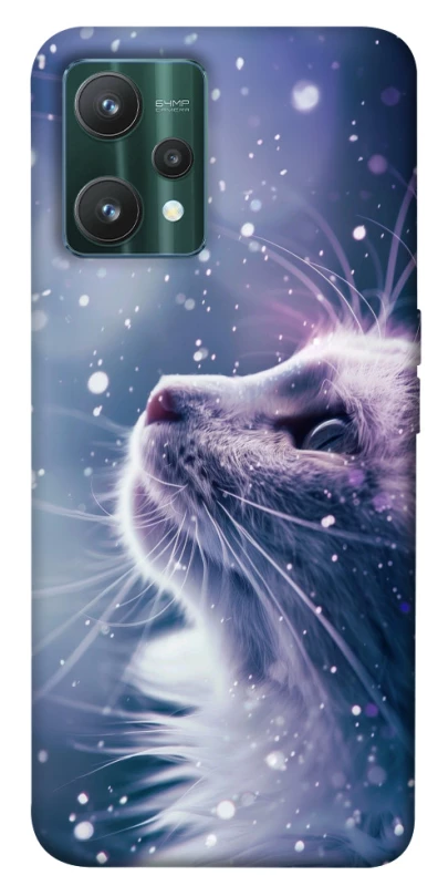 Чехол на Realme 9 Pro Snow cat фото 1 из 1