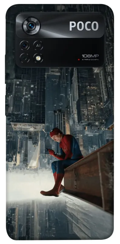Чехол на Xiaomi Poco X4 Pro 5G Spider Man ver.5 фото 1 из 1