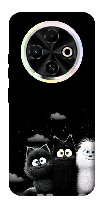 Чохол на TECNO Spark 30C Three Cats фото 1 з 1