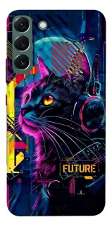 Чохол на Samsung Galaxy S22+ Cyber Cat v2 фото 1 з 1
