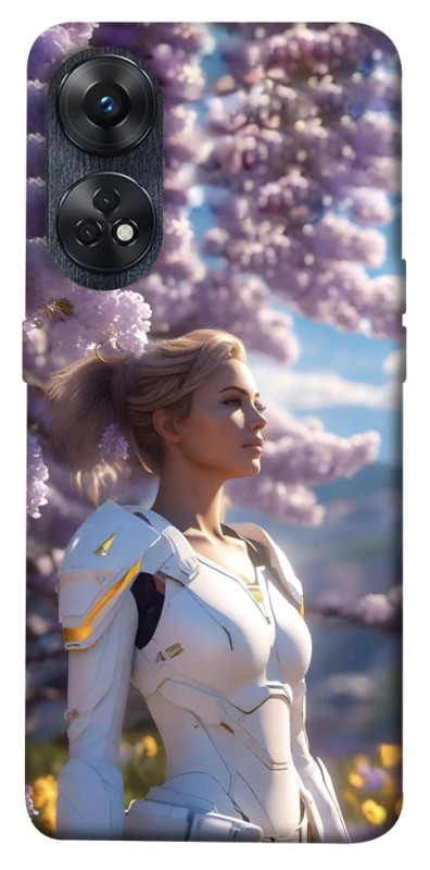 Чохол на Oppo Reno 8T 4G Cyber space girl ver.1 фото 1 з 1