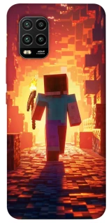 Чехол на Xiaomi Mi 10 Lite Minecraft adventure фото 1 из 1