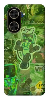 Чохол на Xiaomi Poco C71 Dandysworld tv green theme фото 1 з 1