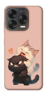 Чохол на ZTE Blade V70 Design Сat and cat фото 1 з 2