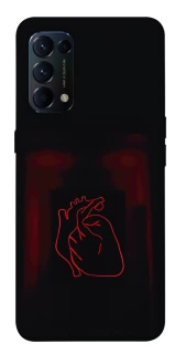 Чохол на Oppo Reno 5 4G Червоне серце фото 1 з 1