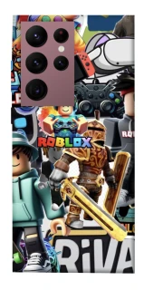 Чохол на Samsung Galaxy S22 Ultra Roblox collage ver.1 фото 1 з 1