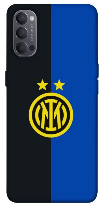 Чохол на Oppo Reno 4 FC Inter v1 фото 1 з 1