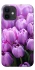 Чехол на Apple iPhone 12 mini (5.4") Фиолетовые тюльпаны фото 1 из 1