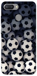 Чехол на Xiaomi Redmi 6 Футбольные мячи фото 1 из 1