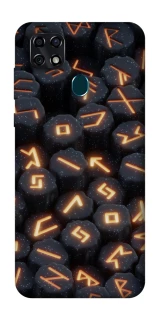 Чехол на ZTE Blade 20 Smart Огненые руны фото 1 из 1