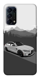 Чехол на Oppo Reno 5 4G BMW grey v3 фото 1 из 1