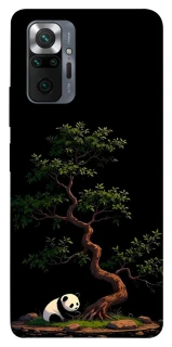 Чохол на Xiaomi Redmi Note 10 Pro Panda and tree фото 1 з 1