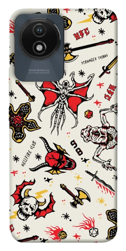 Чохол на Vivo Y02 Stranger Things ver.2 фото 1 з 1