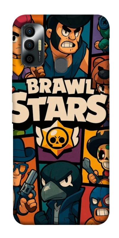 Чохол на TECNO Spark 7 Brawl Stars ver.8 фото 1 з 1