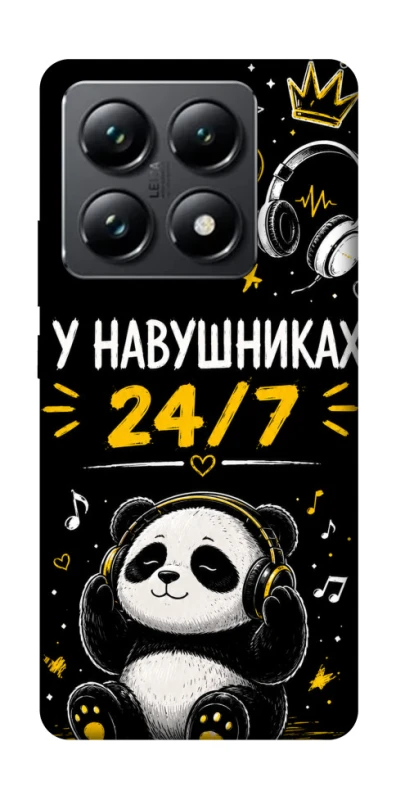 Чехол на Xiaomi 14T Pro У навушниках 24/7 фото 1 из 1
