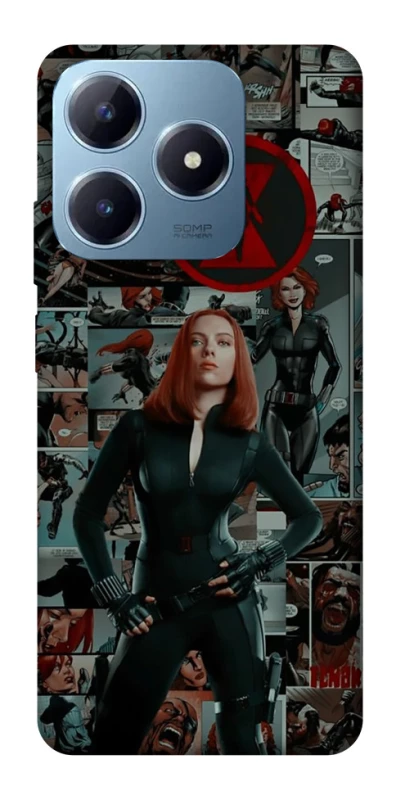 Чехол на Realme C63 Black Widow фото 1 из 1