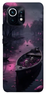 Чохол на Xiaomi Mi 11 Boat and flamingo фото 1 з 1