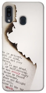 Чохол на Samsung Galaxy A20 / A30 Вірші фото 1 з 1