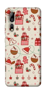 Чехол на ZTE Axon 10 Pro Новогодний v14 фото 1 из 1