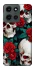 Чохол на Motorola Moto G Power (2025) skull and rose фото 1 з 1