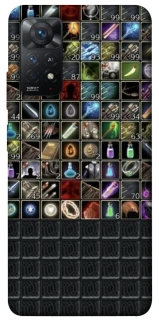 Чехол на Xiaomi Redmi Note 11 Pro 4G/5G Inventory menu ver.2 фото 1 из 1