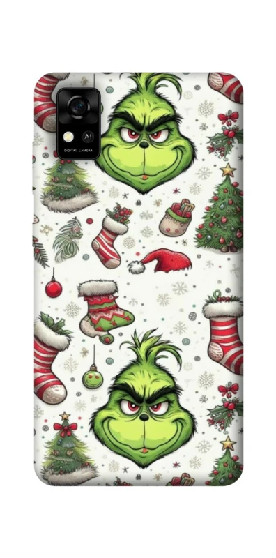 Чохол на ZTE Blade A31 Grinch mood ver.3 фото 1 з 1