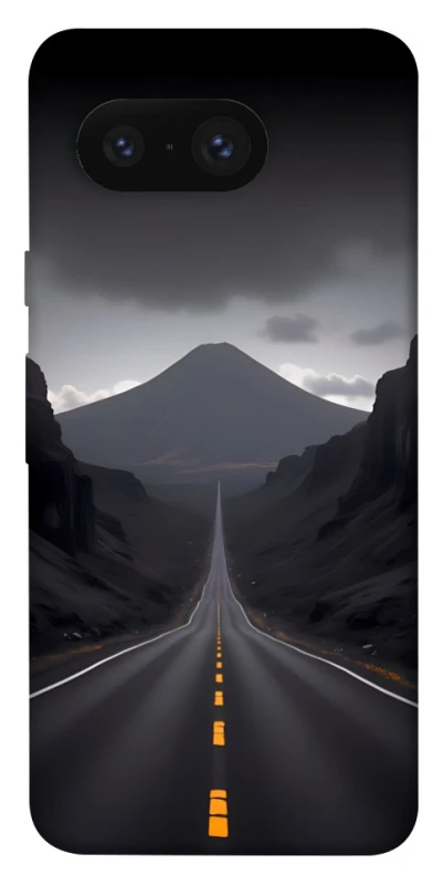 Чехол на Google Pixel 8 Black mountains фото 1 из 1