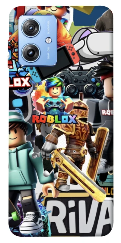 Чохол на Motorola Moto G84 Roblox collage ver.1 фото 1 з 1