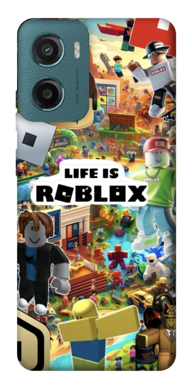 Чохол на Motorola Moto G06 Life is Roblox фото 1 з 1