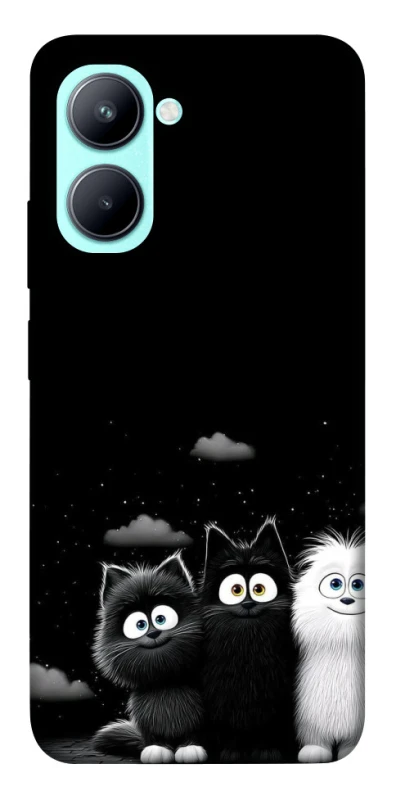 Чохол на Realme C33 Three Cats фото 1 з 1