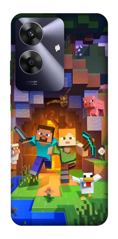 Чохол на Realme Note 60 Minecraft game фото 1 з 1