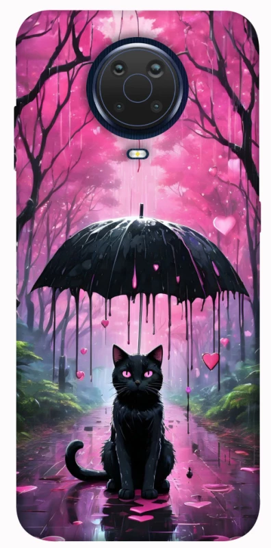 Чохол на Nokia G20 / G10 / 6.3 Black cat фото 1 з 1