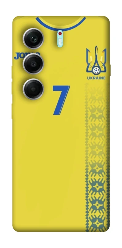 Чехол на Tecno Camon 40 Pro UA-Football ver.3 фото 1 из 1