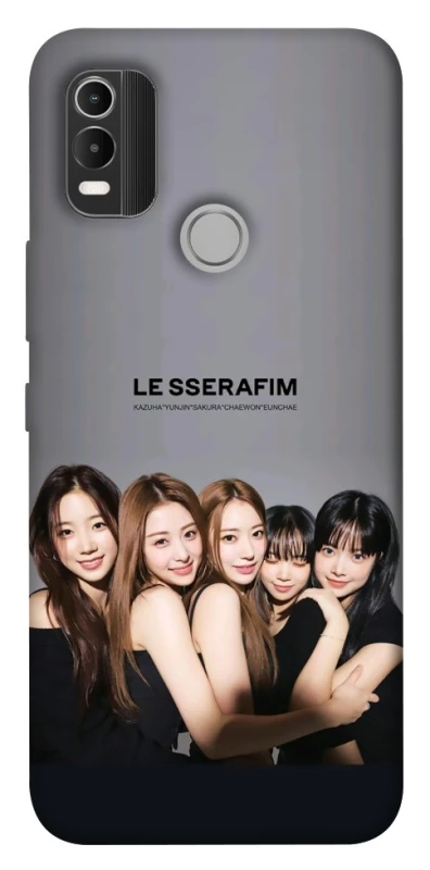 Чехол на Nokia C21 Plus LE SSERAFIM v2 фото 1 из 1