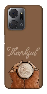 Чехол на Huawei Honor X7a Thankful coffee фото 1 из 1