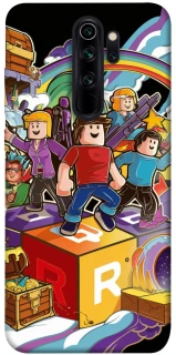 Чехол на Xiaomi Redmi Note 8 Pro Roblox family фото 1 из 1