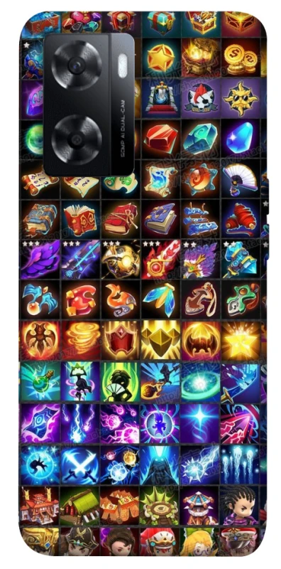 Чохол на Oppo A57s Abilities menu ver.2 фото 1 з 1