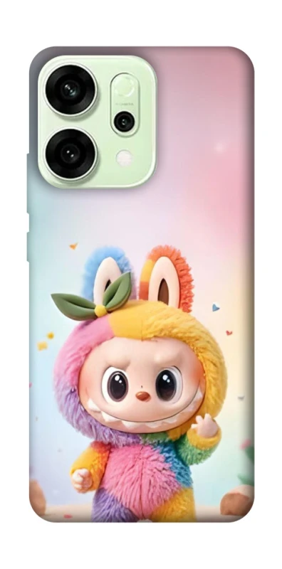 Чехол на Oppo Reno 14 Labubu colored фото 1 из 1