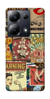 Чохол на Xiaomi Poco M6 Pro 4G Retro collage ver.2 фото 1 з 1