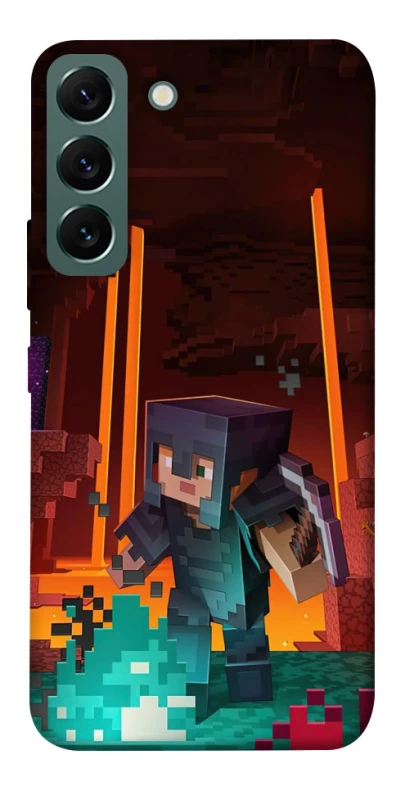 Чехол на Samsung Galaxy S22 Minecraft game adventure фото 1 из 1