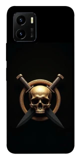 Чохол на Vivo Y15s Golden Skull фото 1 з 1